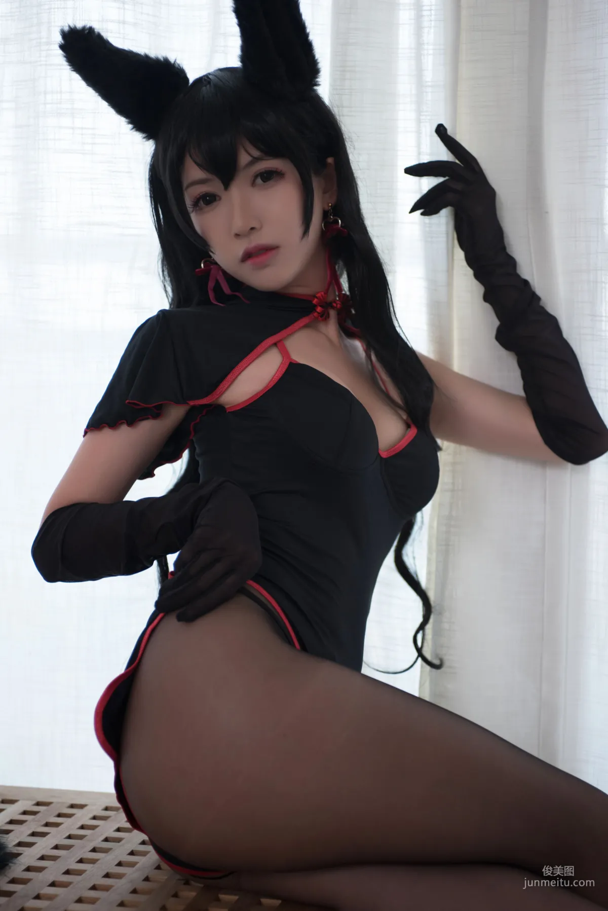 鳗魚霏兒《獸耳+黑絲》 [COSPLAY美女] 寫真集 13