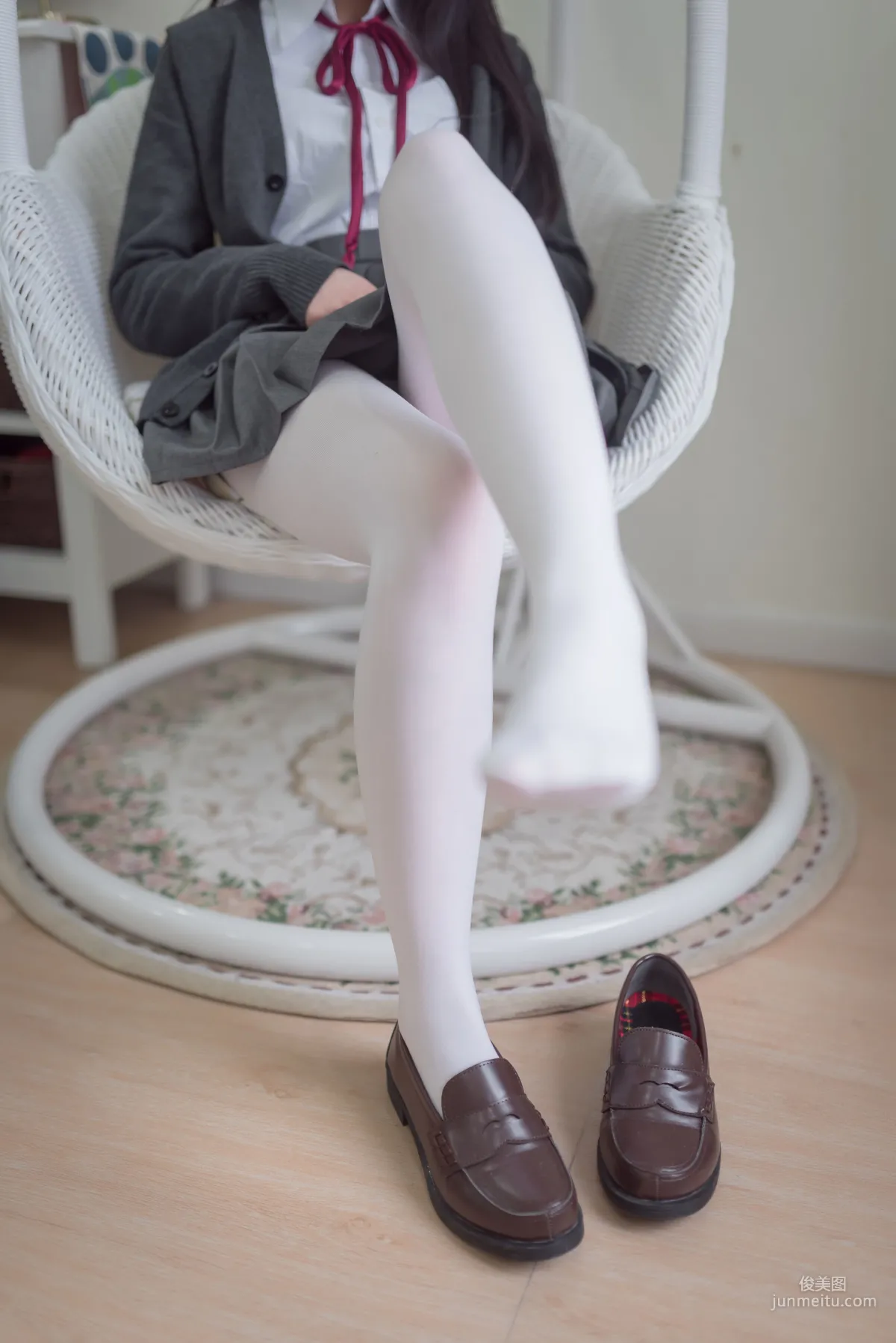 雪琪SAMA 《JK白丝》 [福利COSPLAY] 写真集1