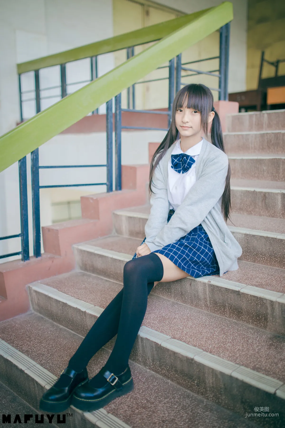 Shenle Banzhen Dong, Sunny School Uniform Series [COSPLAY Beauty] Photo Set photo 34