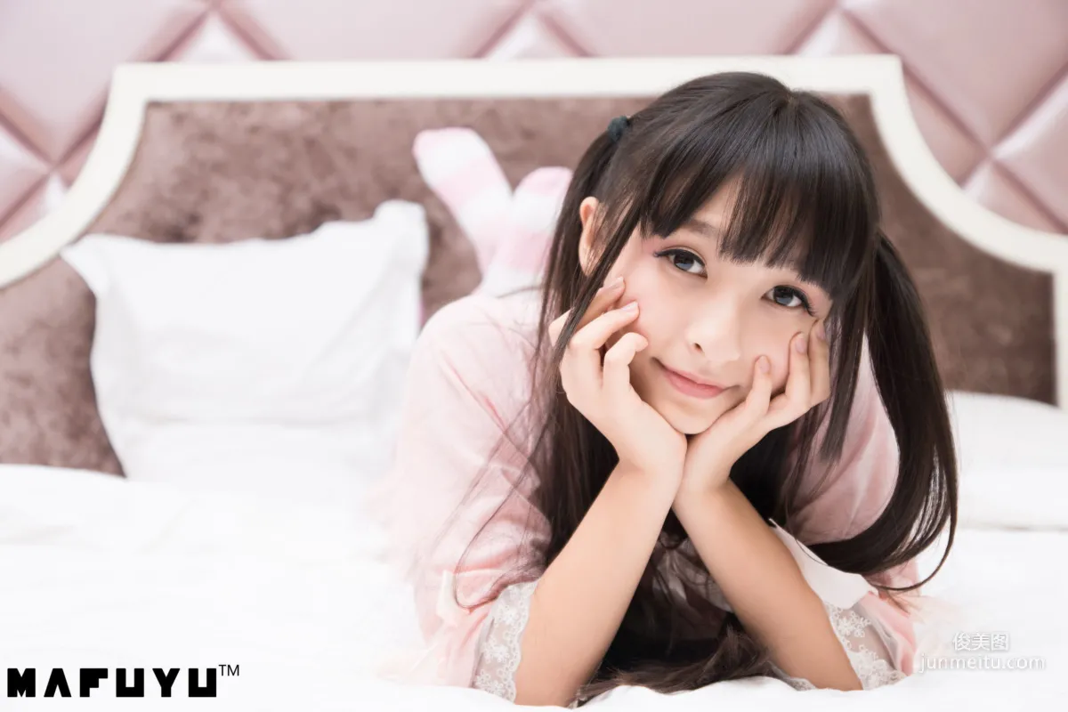 Shenle Banzhen Dong, Pink and White Stripes Series [Cosplay Collection] Photo Set photo 43