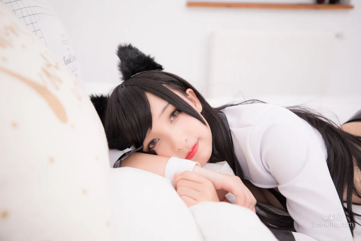 Shenle Banzhen Dong, ATAGO-LATEX VER (Latex Stockings) [Cosplay Bonus] Photo Set photo 107