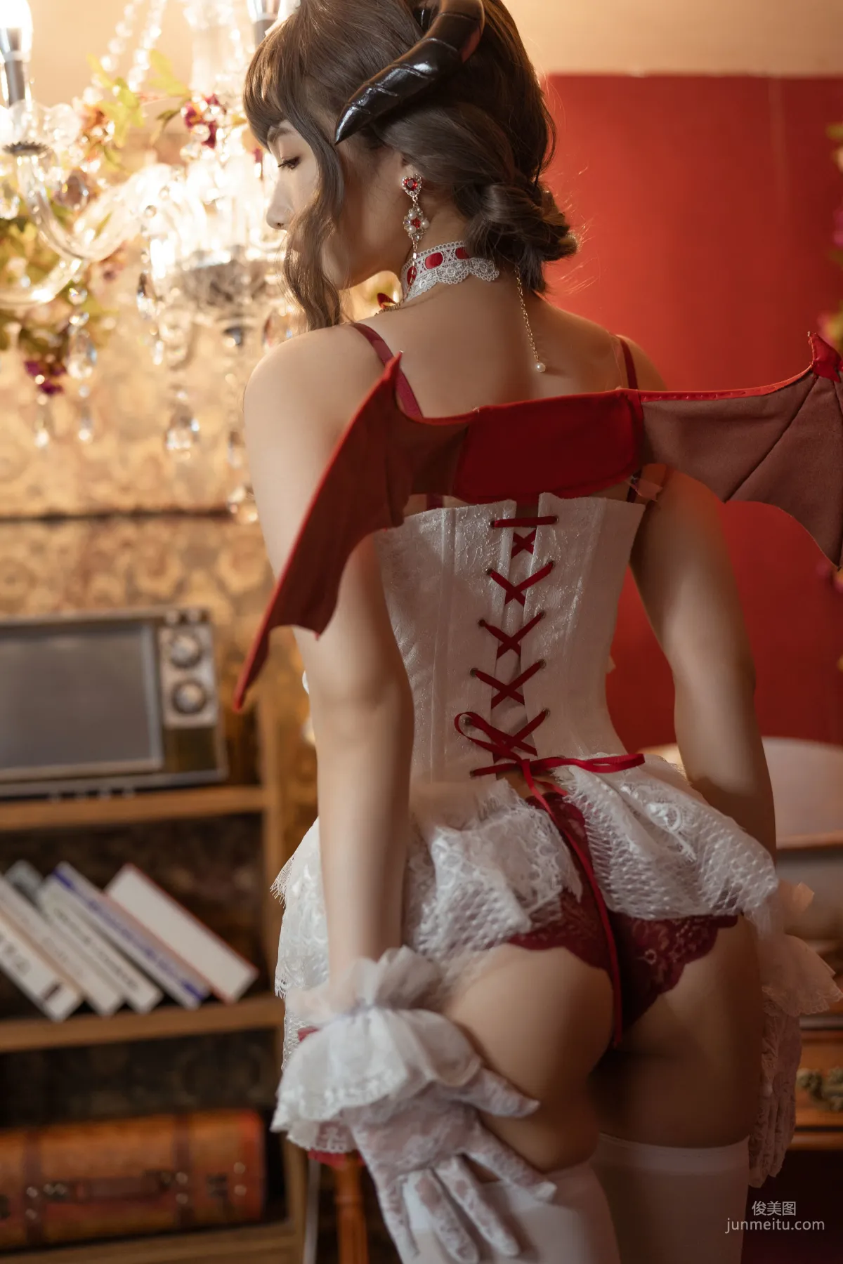 雯妹不讲道理《魅魔 Elegant devil》 [COSPLAY福利] 写真集4