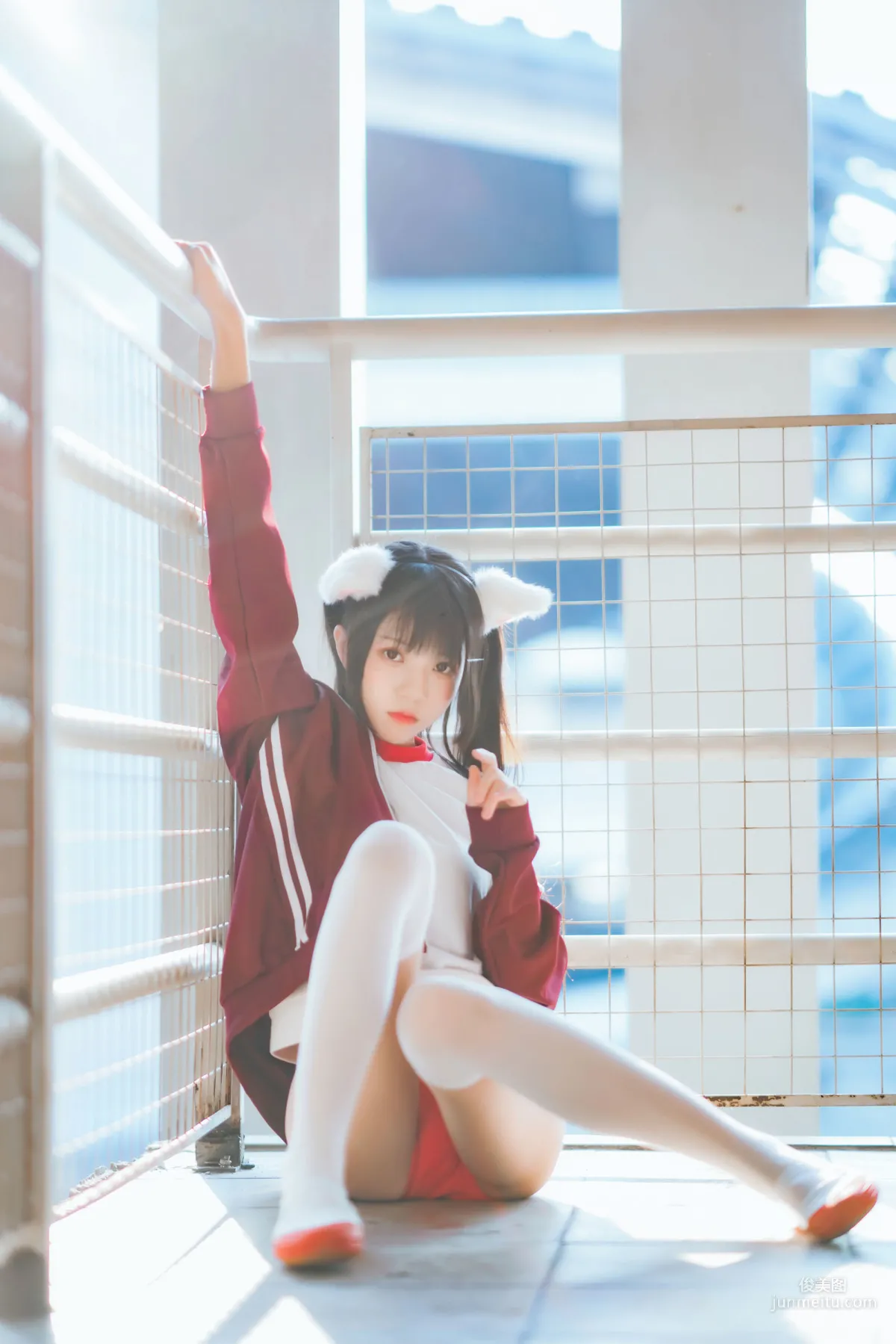 桜桃喵《红色体操服》 [COSPLAY美女] 写真集30