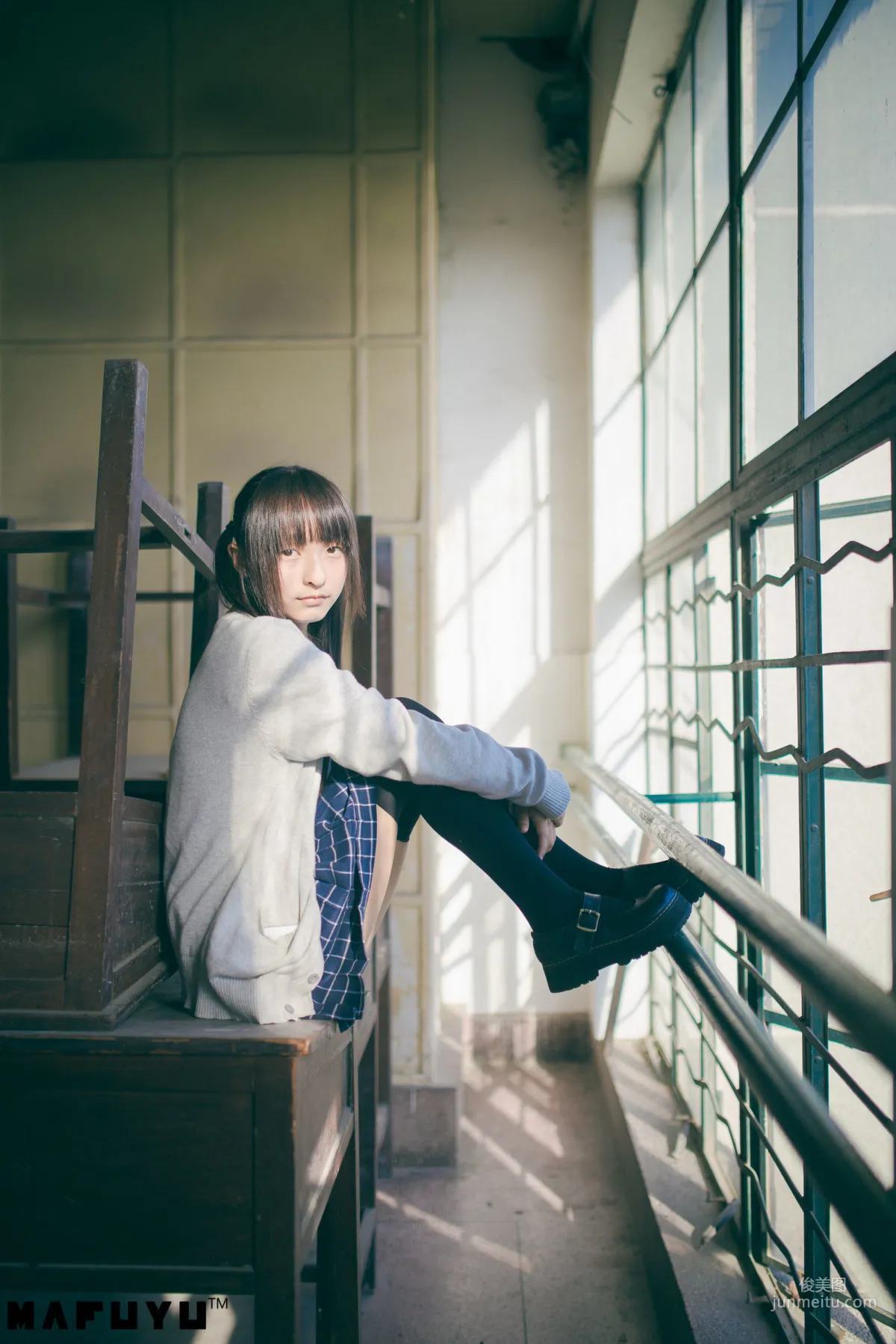 Shenle Banzhen Dong, Sunny School Uniform Series [COSPLAY Beauty] Photo Set photo 19