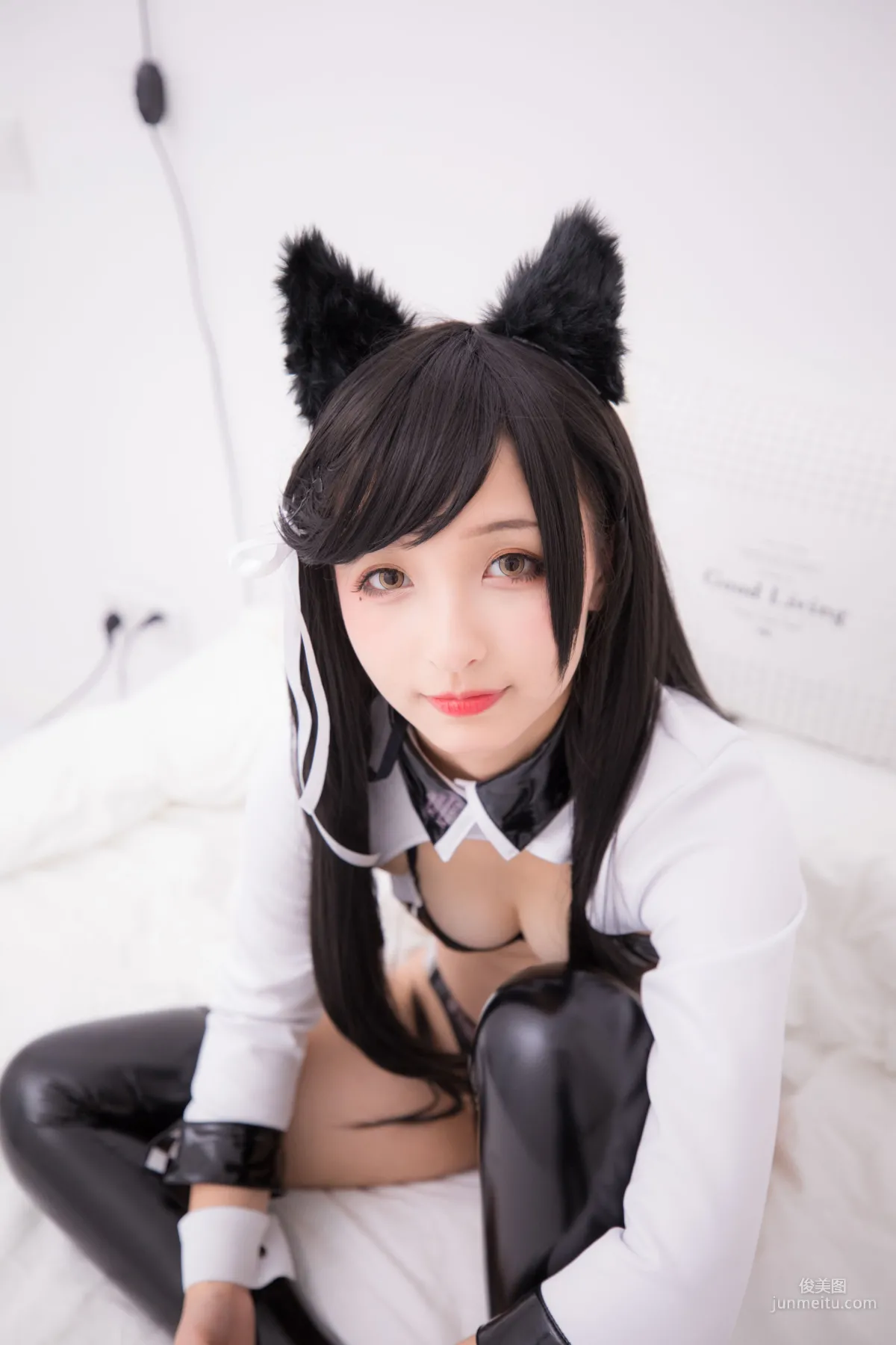 Shenle Banzhen Dong, ATAGO-LATEX VER (Latex Stockings) [Cosplay Bonus] Photo Set photo 77