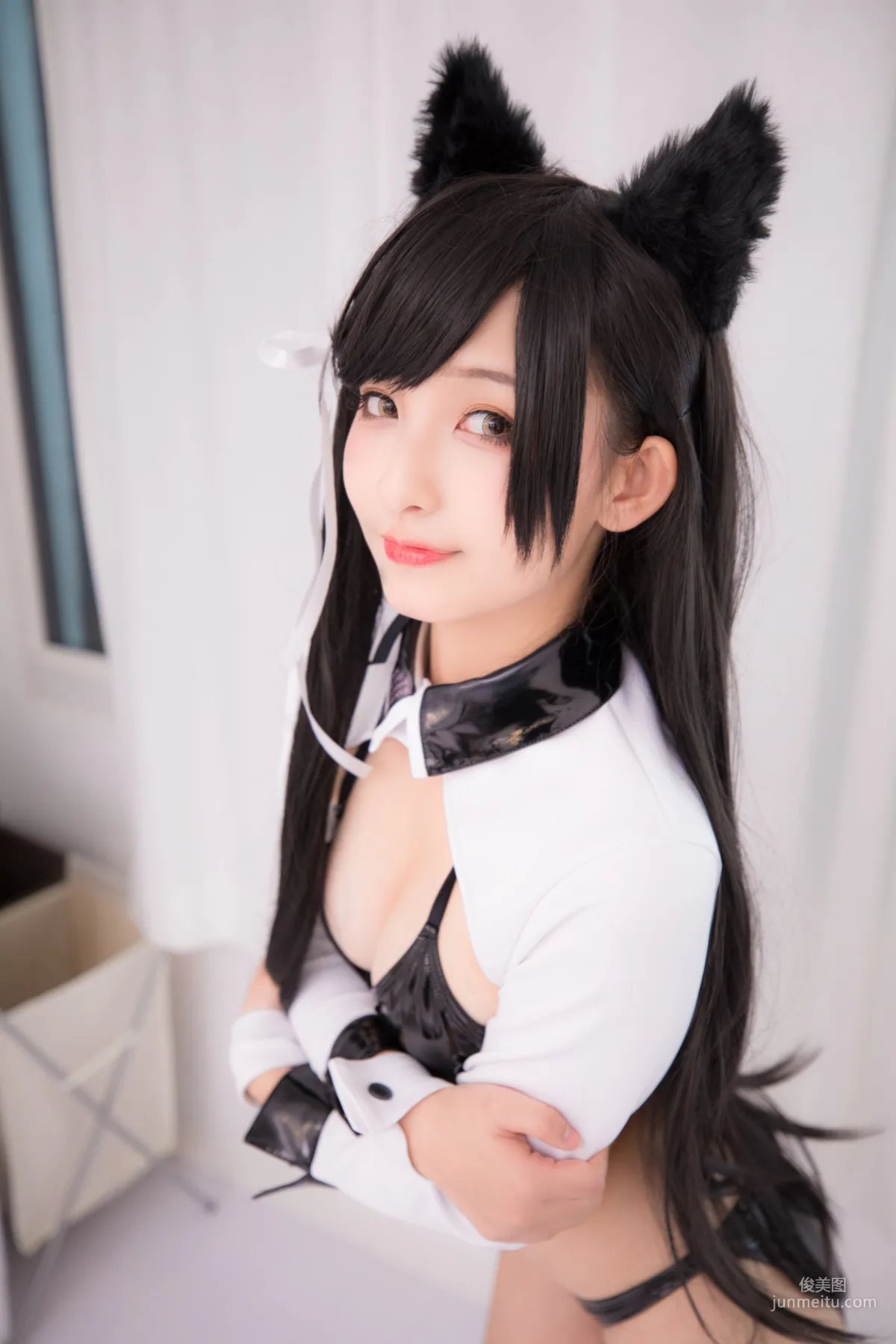 Shenle Banzhen Dong, ATAGO-LATEX VER (Latex Stockings) [Cosplay Bonus] Photo Set photo 123