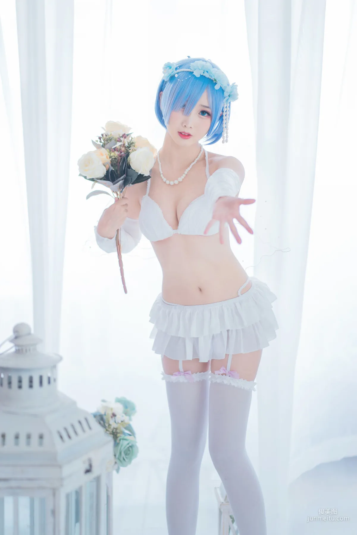 Mianbing Xianer Bride Rem [Cosplay] Photo Set photo 12