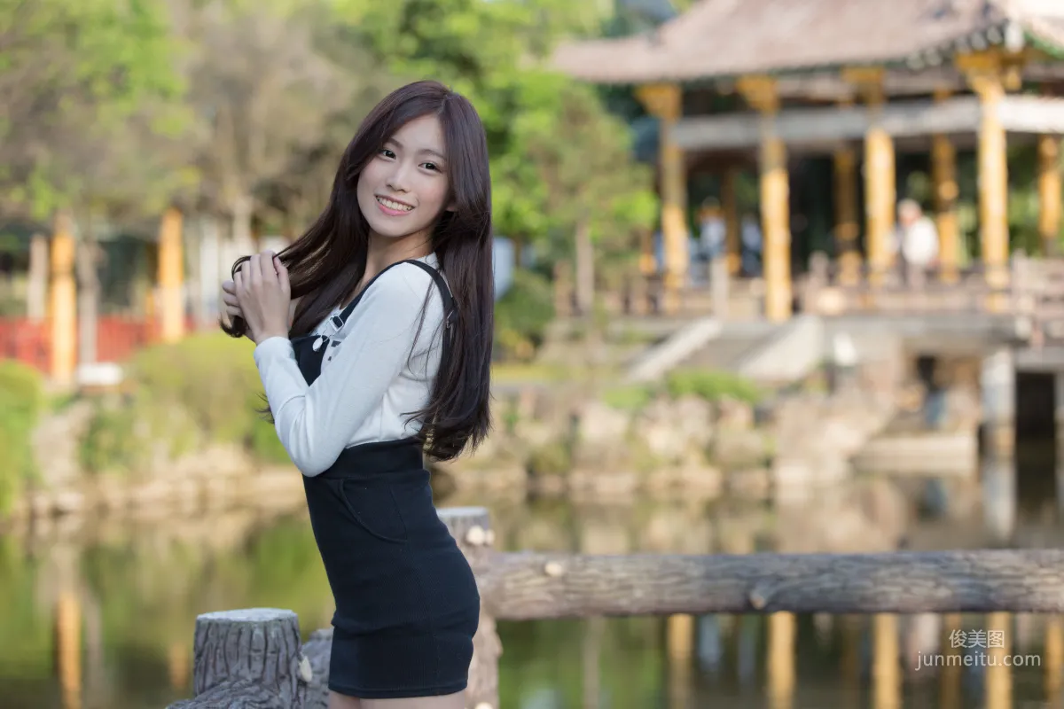 Zhang Chushan, Taipei Zhongshan Station McDonald's, School Beauty Goddess Park Fresh Outdoor Shoot Photo Set photo 25