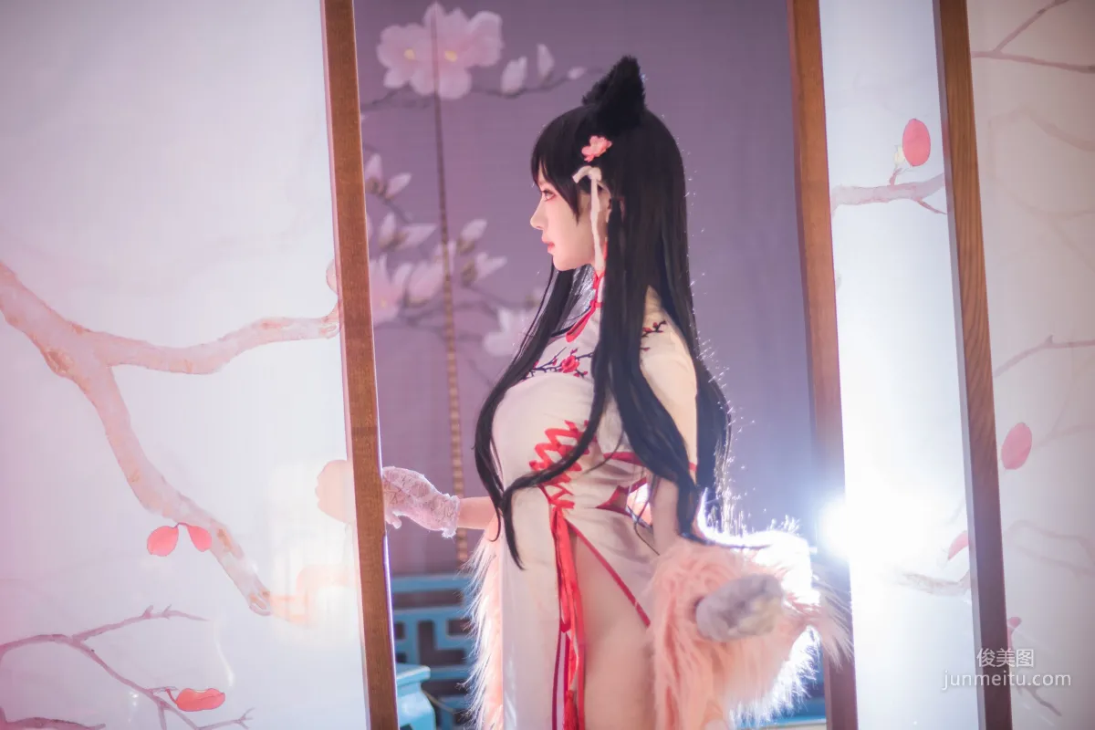 Shika Xiao Lulu, Atago Qipao [Cosplay] Photo Set photo 24