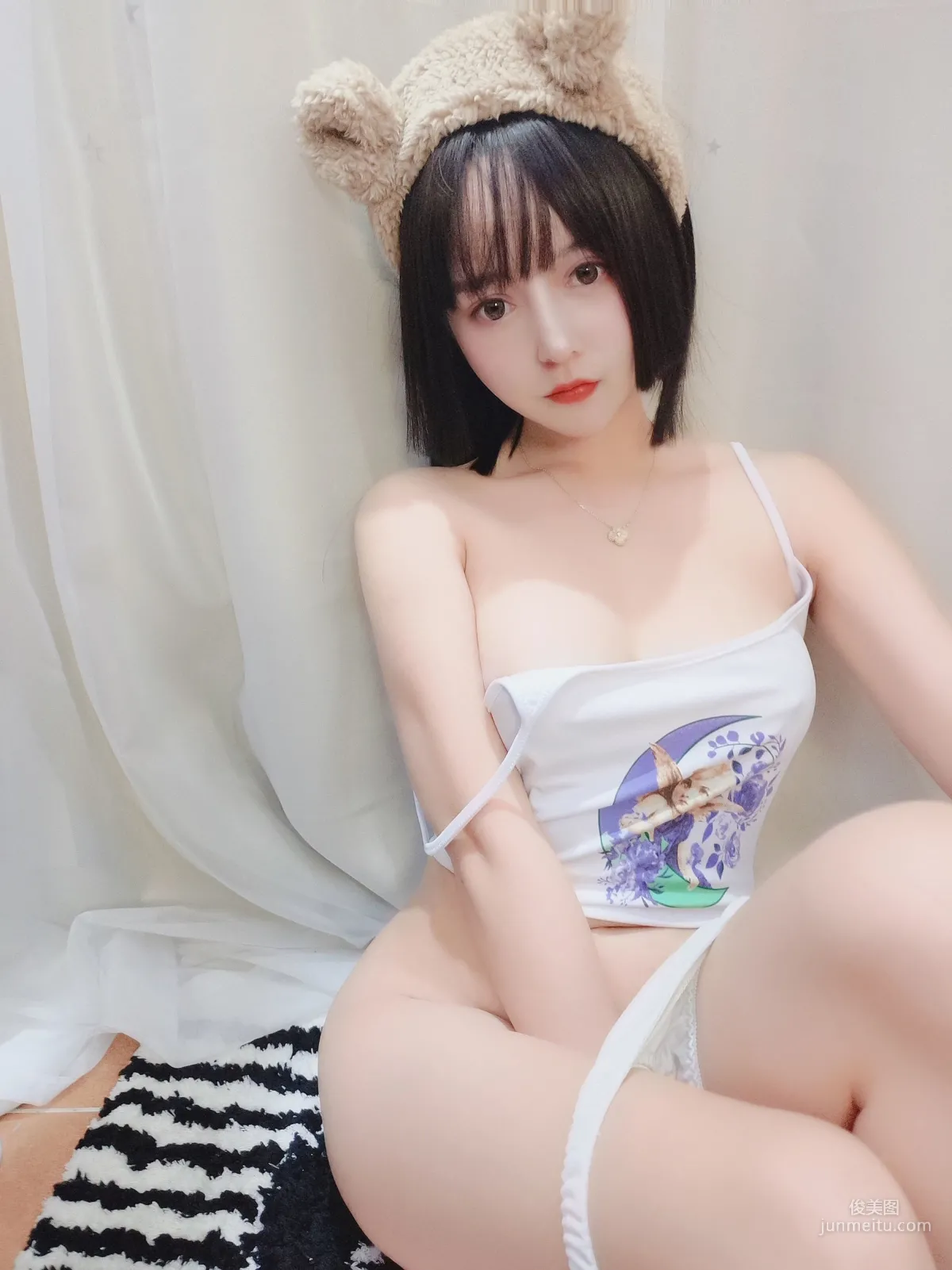 COSER Mixianxian sama, Cute Little Bear Girl [COSPLAY Girl] Photo Set photo 23