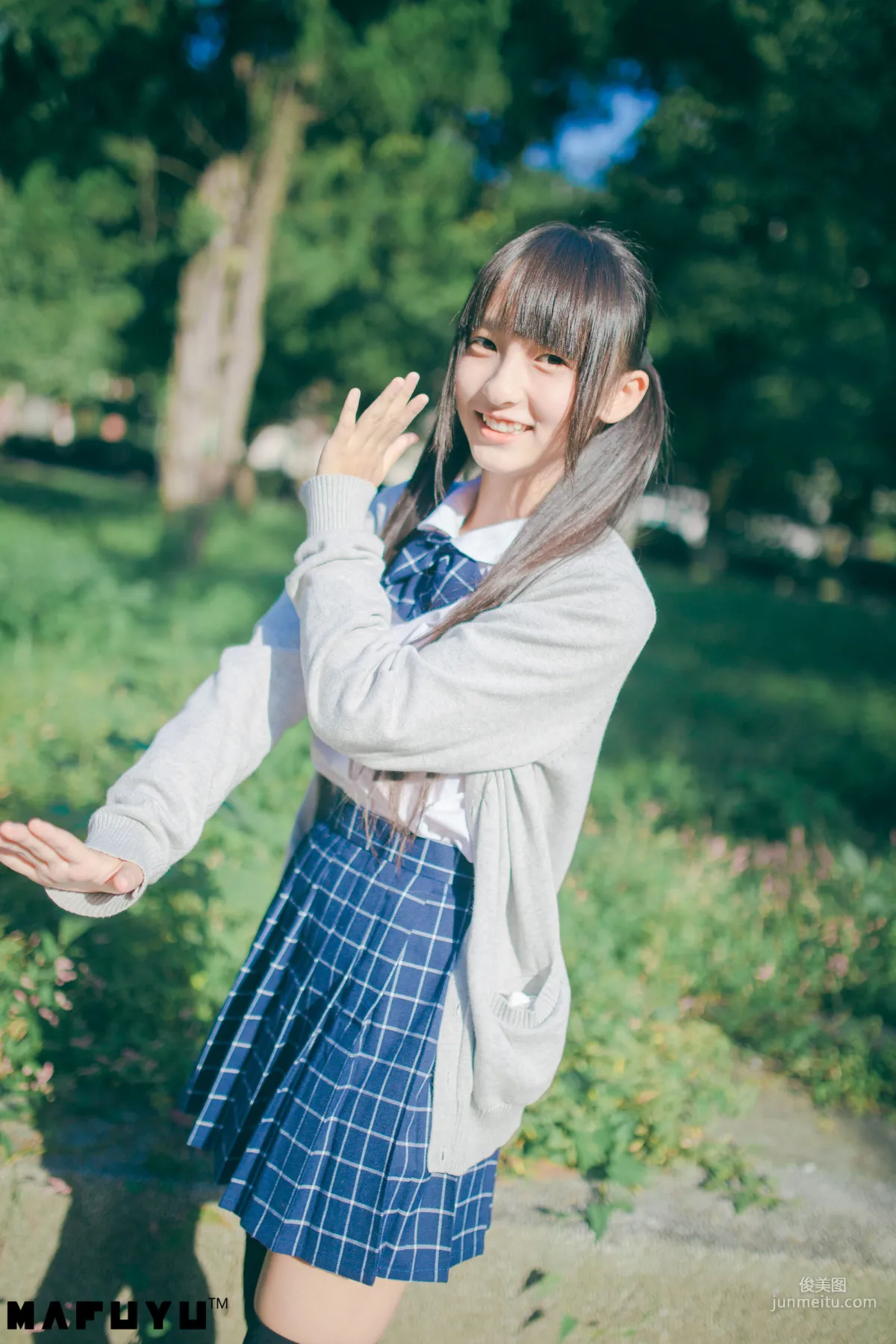 Shenle Banzhen Dong, Sunny School Uniform Series [COSPLAY Beauty] Photo Set photo 7
