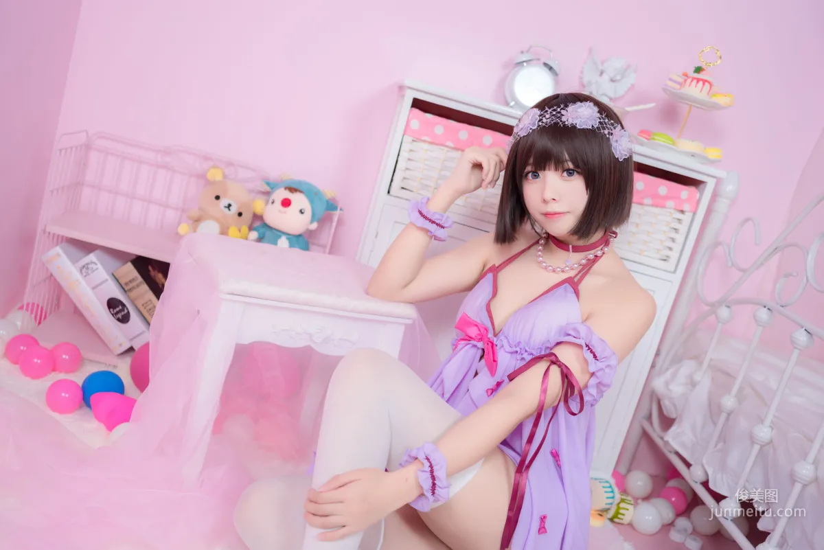 COSER Xiaoye Meizi w, Kato Megumi [Cosplay Beauty] Photo Set photo 13