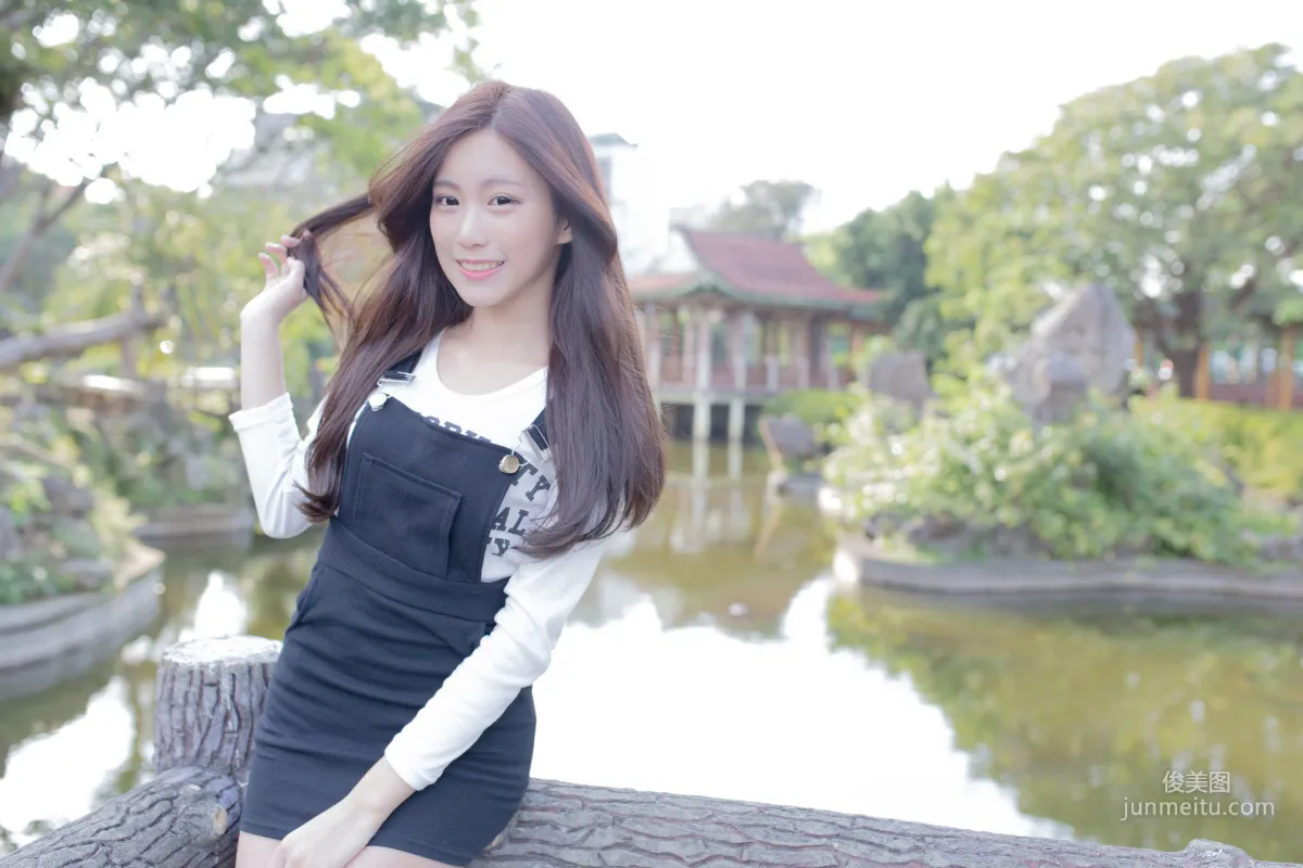 Zhang Chushan, Taipei Zhongshan Station McDonald's, School Beauty Goddess Park Fresh Outdoor Shoot Photo Set photo 15