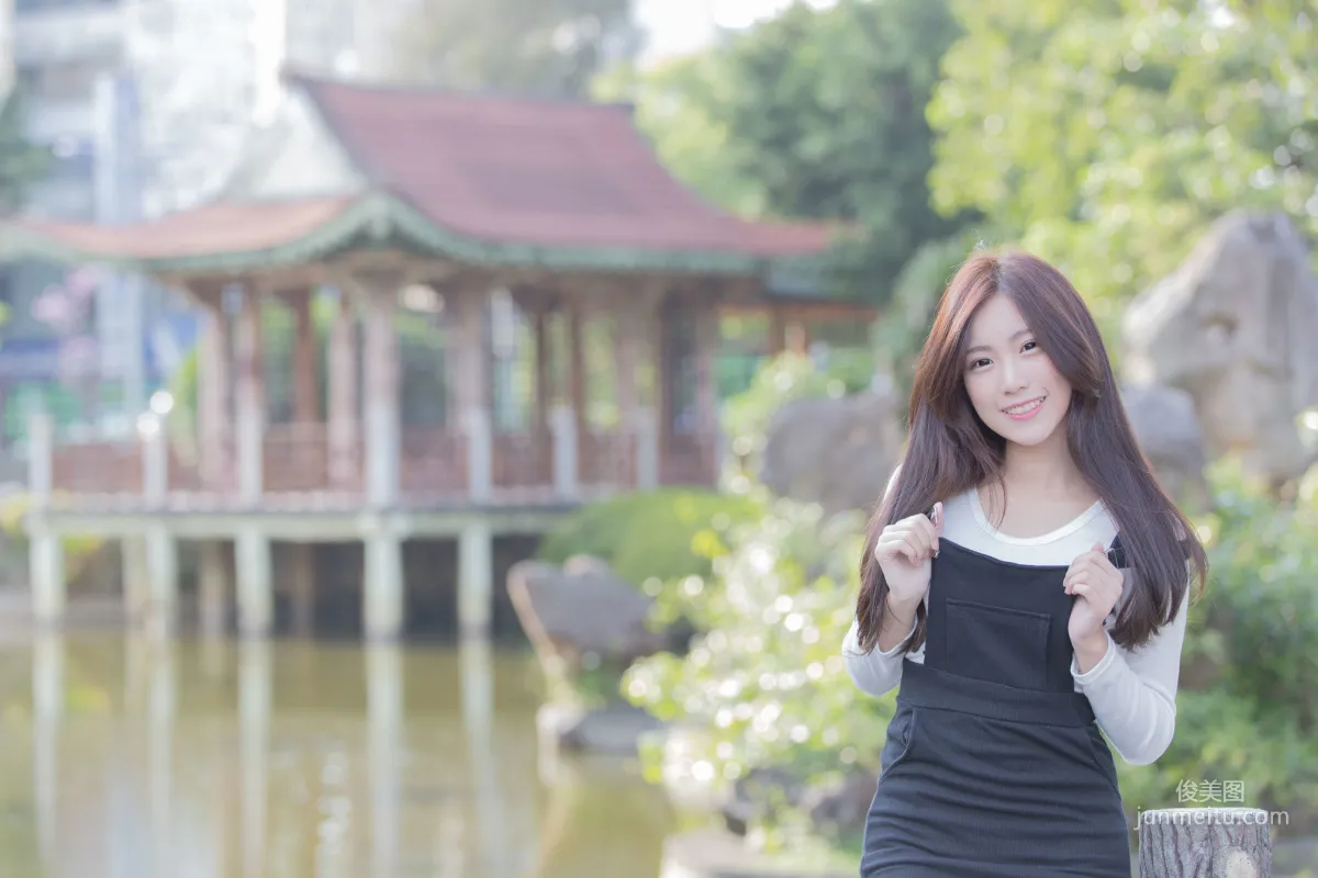 Zhang Chushan, Taipei Zhongshan Station McDonald's, School Beauty Goddess Park Fresh Outdoor Shoot Photo Set photo 24