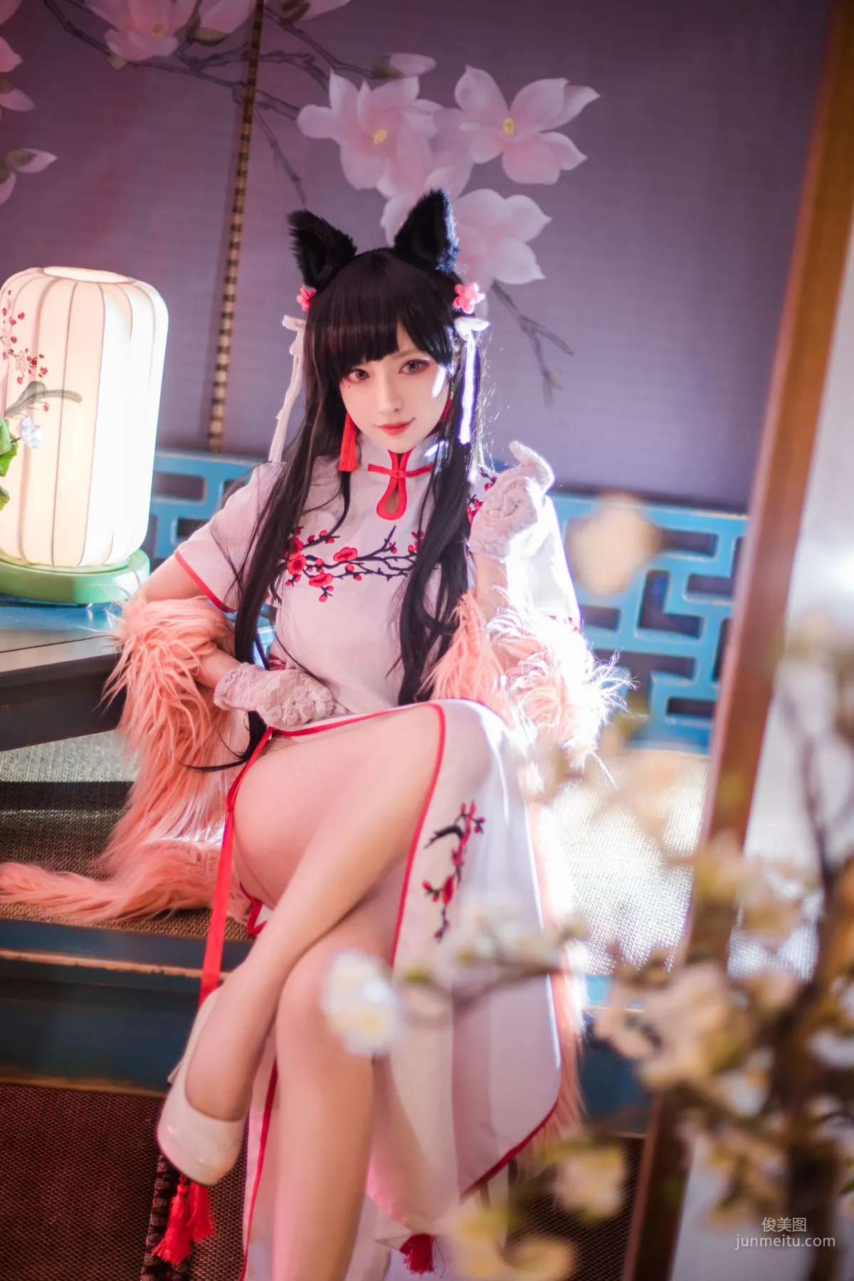 Shika Xiao Lulu, Atago Qipao [Cosplay] Photo Set photo 28