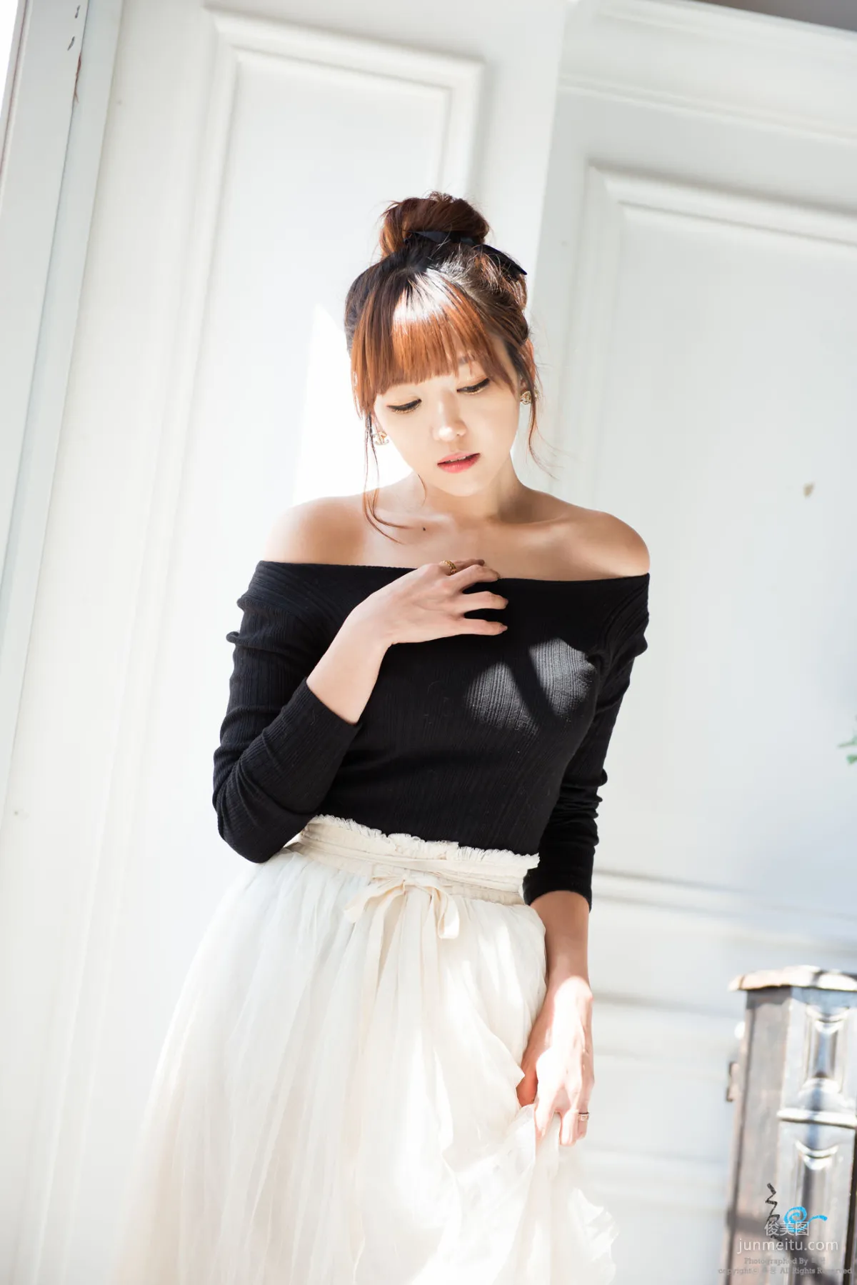 [韩国美女] 李恩慧《白色淑女长裙》 写真集12