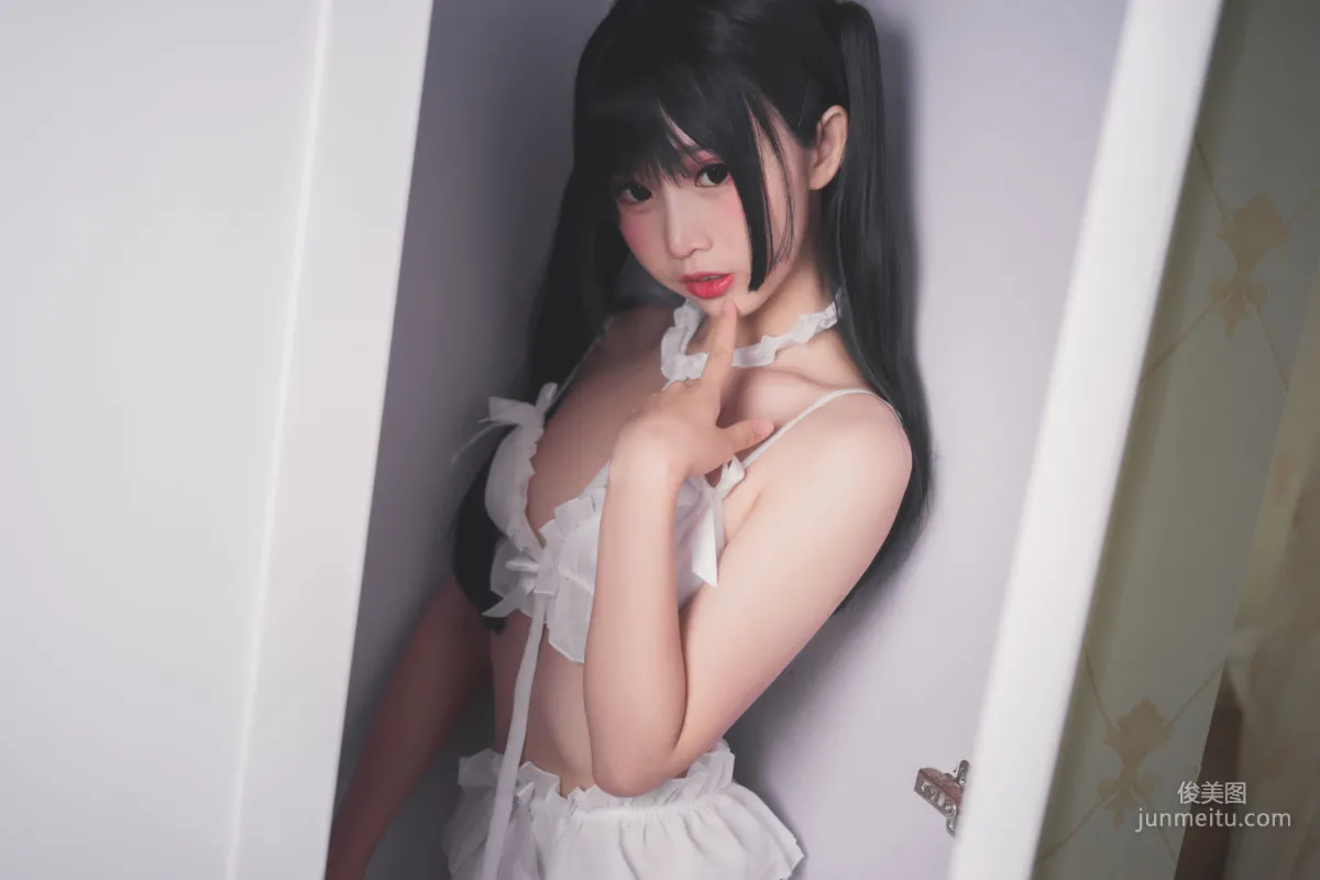 Mianbing Xianer Girl in the Brain White Underwear [Cosplay Collection] Photo Set photo 15