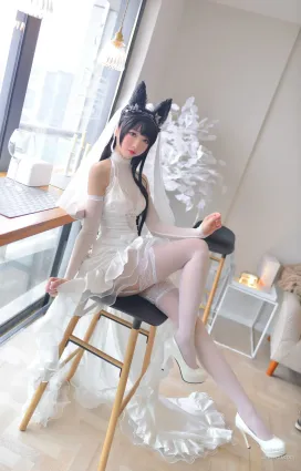 雪琪SAMA《愛宕婚紗》 [福利COSPLAY] 寫真集