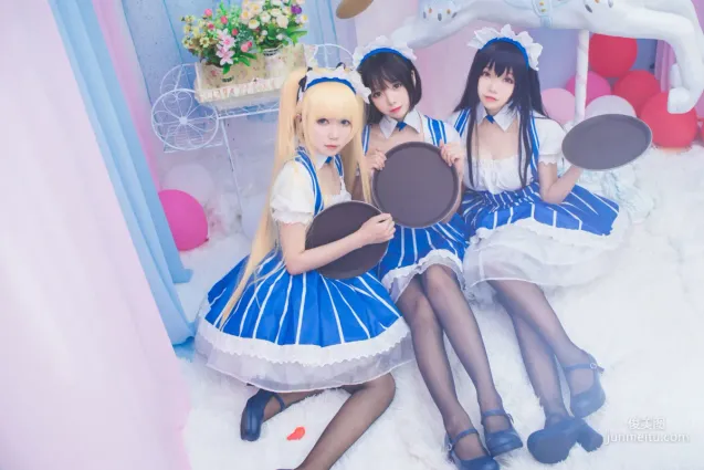 白金Saki《女仆》[COSPLAY福利] 寫真集