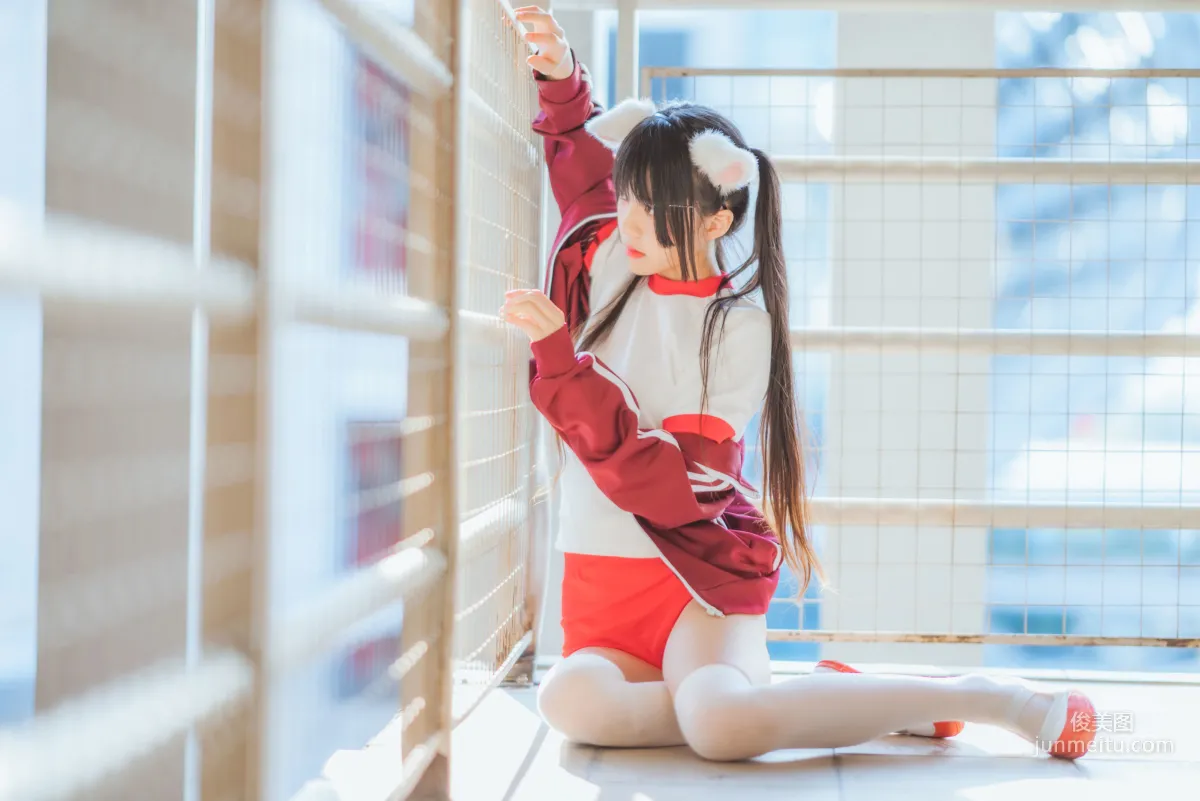 桜桃喵《红色体操服》 [COSPLAY美女] 写真集28