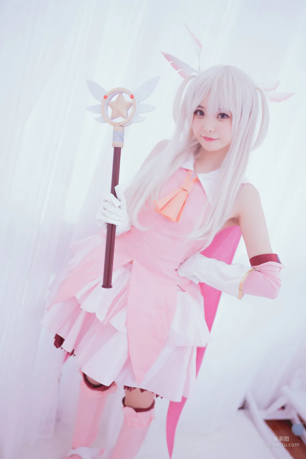 Xiaoye Meizi w, Cat-Style Swimsuit + Magical Girl Illya [COSPLAY Beauty] Photo Set photo 15