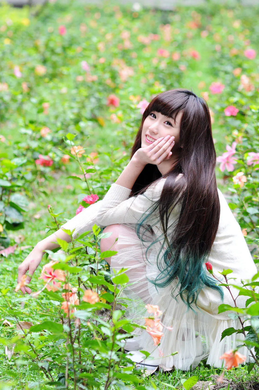 Zhang Chushan, Taipei Zhongshan Station McDonald's, School Beauty Goddess Park Fresh Outdoor Shoot Photo Set photo 41