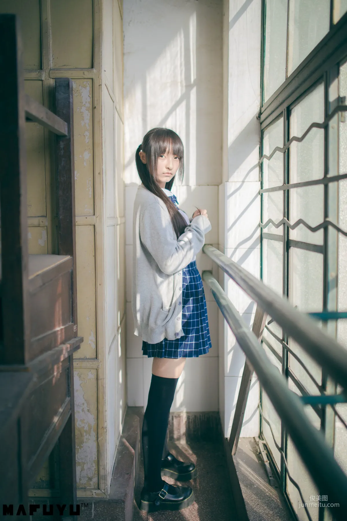Shenle Banzhen Dong, Sunny School Uniform Series [COSPLAY Beauty] Photo Set photo 24