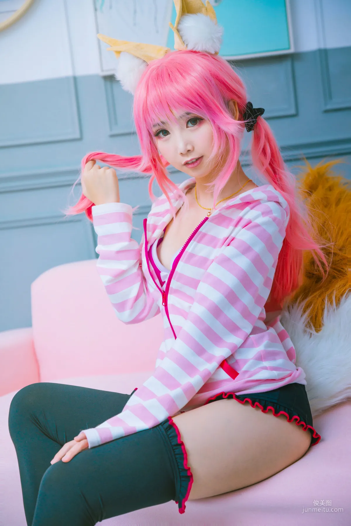 Mianbing Xianer, Tamamo no Mae Daily [Cosplay] Photo Set photo 5