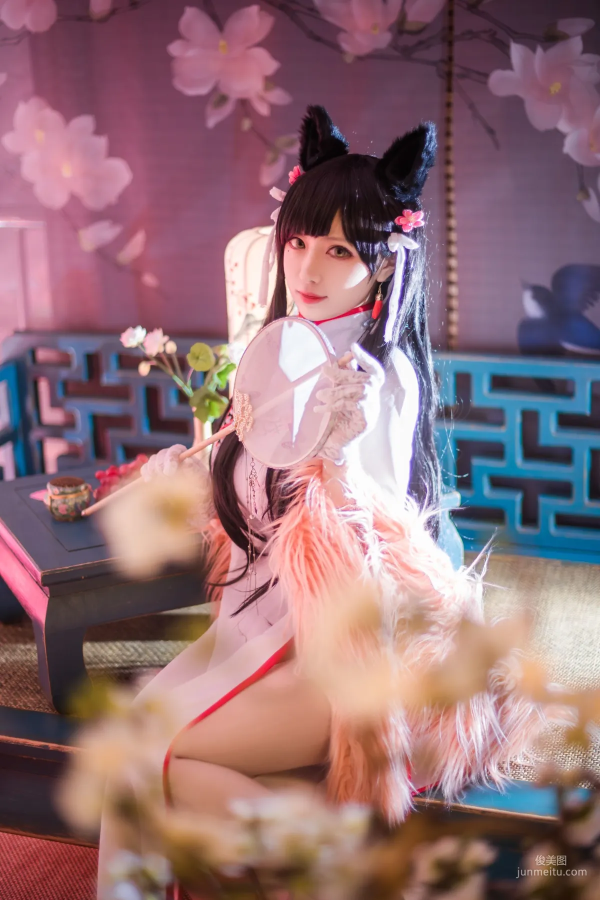Shika Xiao Lulu, Atago Qipao [Cosplay] Photo Set photo 21