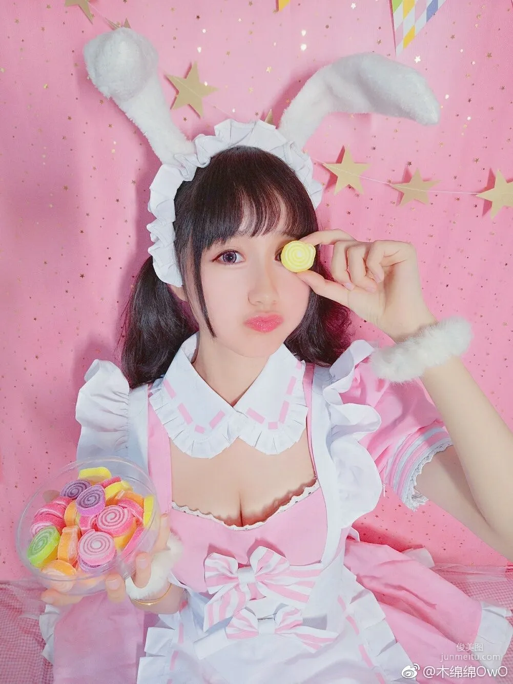 Cute Girl Mu Mianmian OwO, Weibo Life Selfies [Cosplay Beauty] Photo Set photo 22