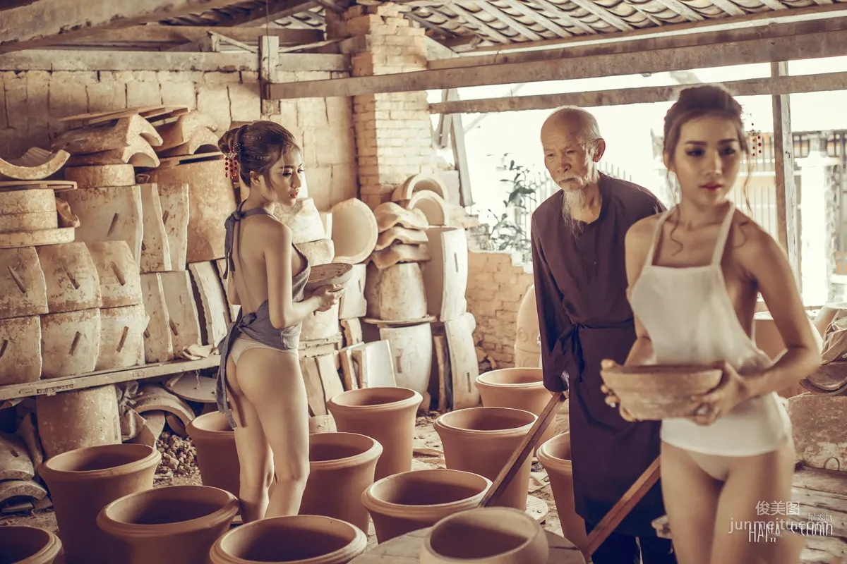 Thuy Nga Pham 'Vietnamese Ceramic Village' Sexy Nude Photo Set photo 35