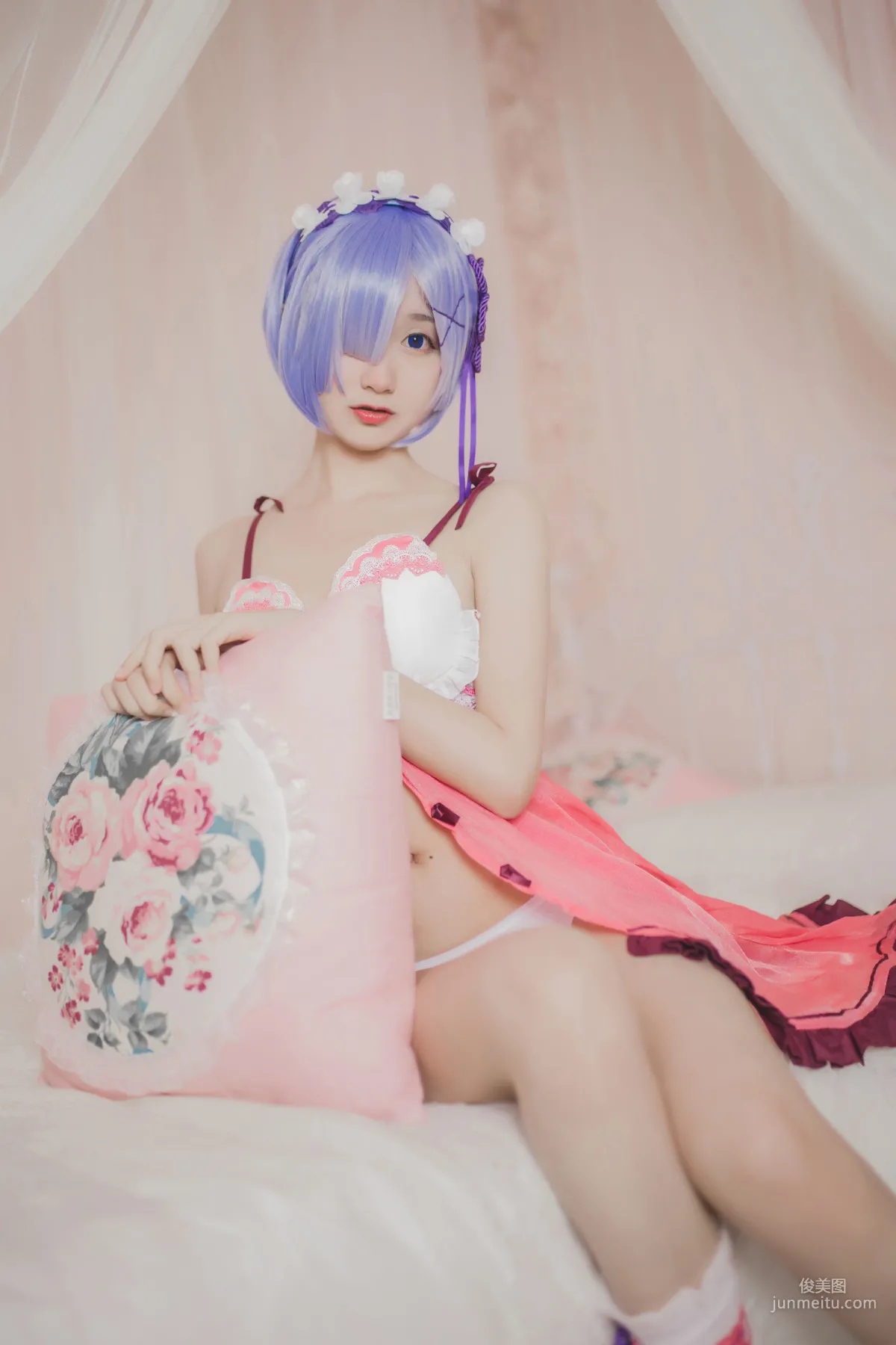 Mu Mianmian OwO Rem Pajamas [COSER Beauty] Photo Set photo 5
