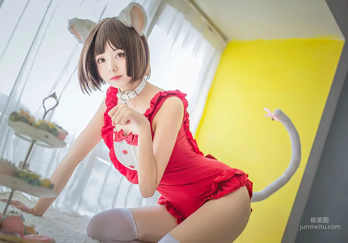 Xiaoye Meizi w, Cat-Style Swimsuit + Magical Girl Illya [COSPLAY Beauty] Photo Set photo 6