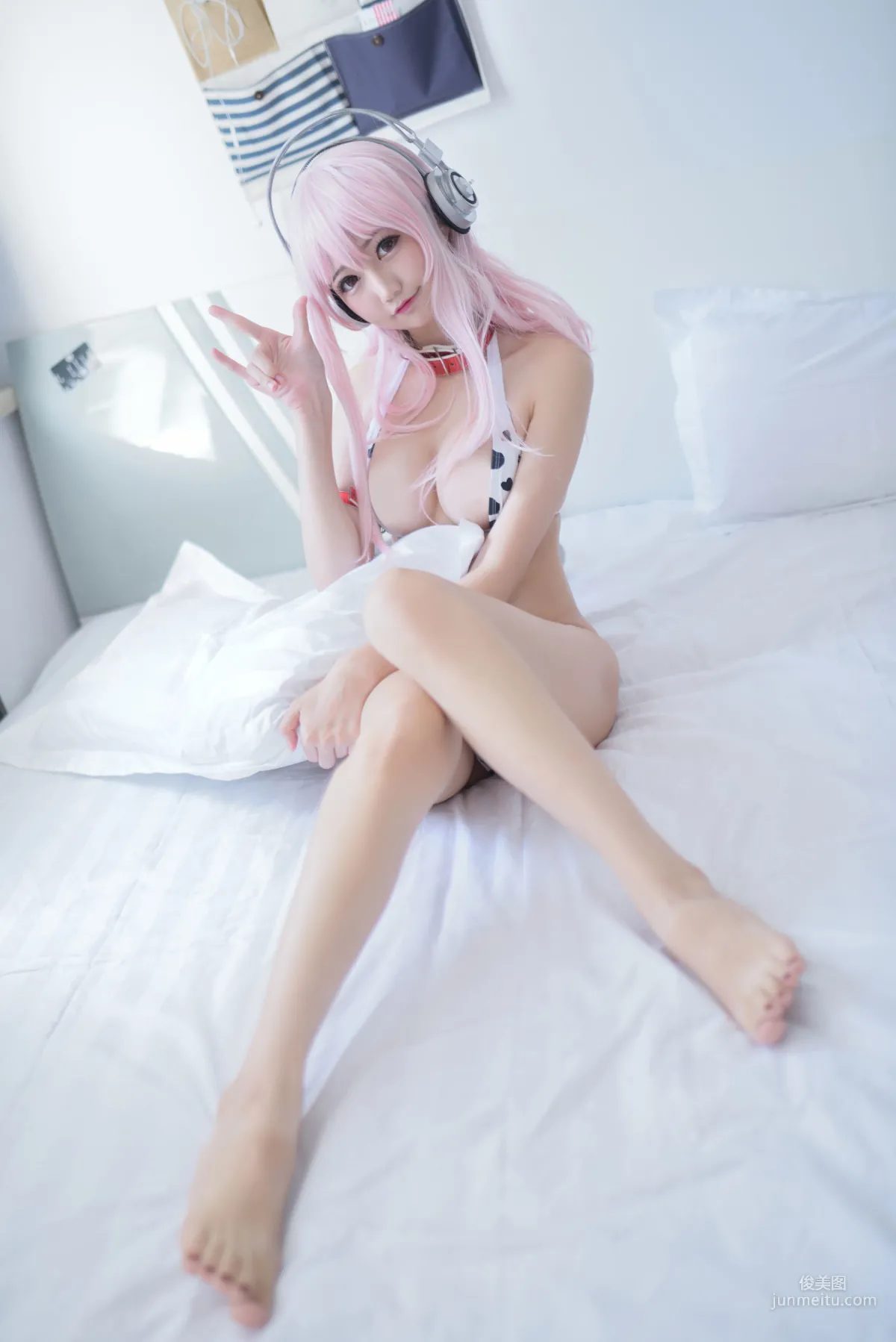 NAGISA Mo Wumiao, Super Sonico [Cosplay Beauty] Photo Set photo 9