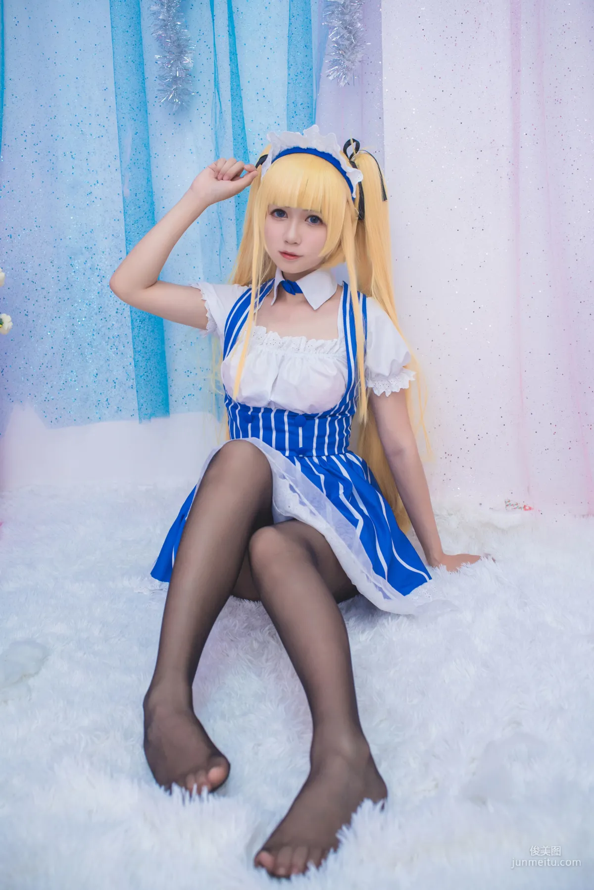 白金Saki《女仆》[COSPLAY福利] 寫真集 13