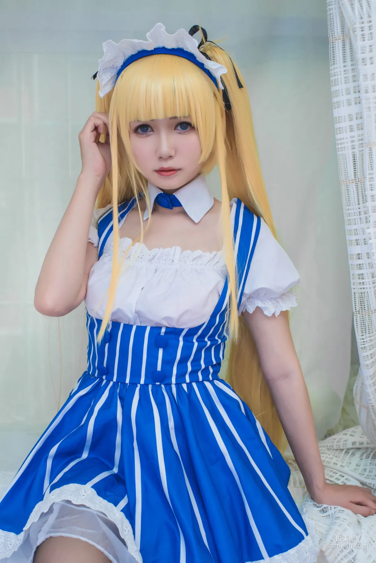 白金Saki《女仆》[COSPLAY福利] 寫真集 5