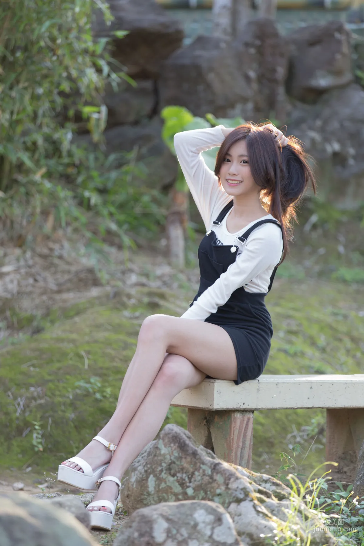 Zhang Chushan, Taipei Zhongshan Station McDonald's, School Beauty Goddess Park Fresh Outdoor Shoot Photo Set photo 21