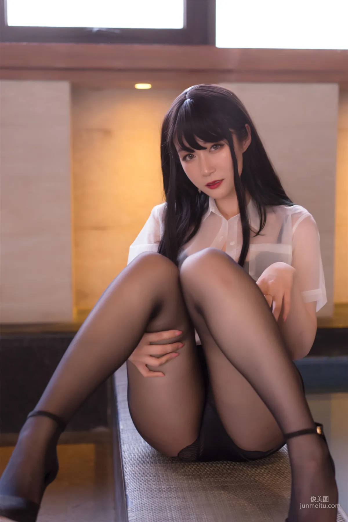 COSER Baiyin 81 & Yao Yaole, Sisters Silk Seduction [Cosplay Bonus] Photo Set photo 104