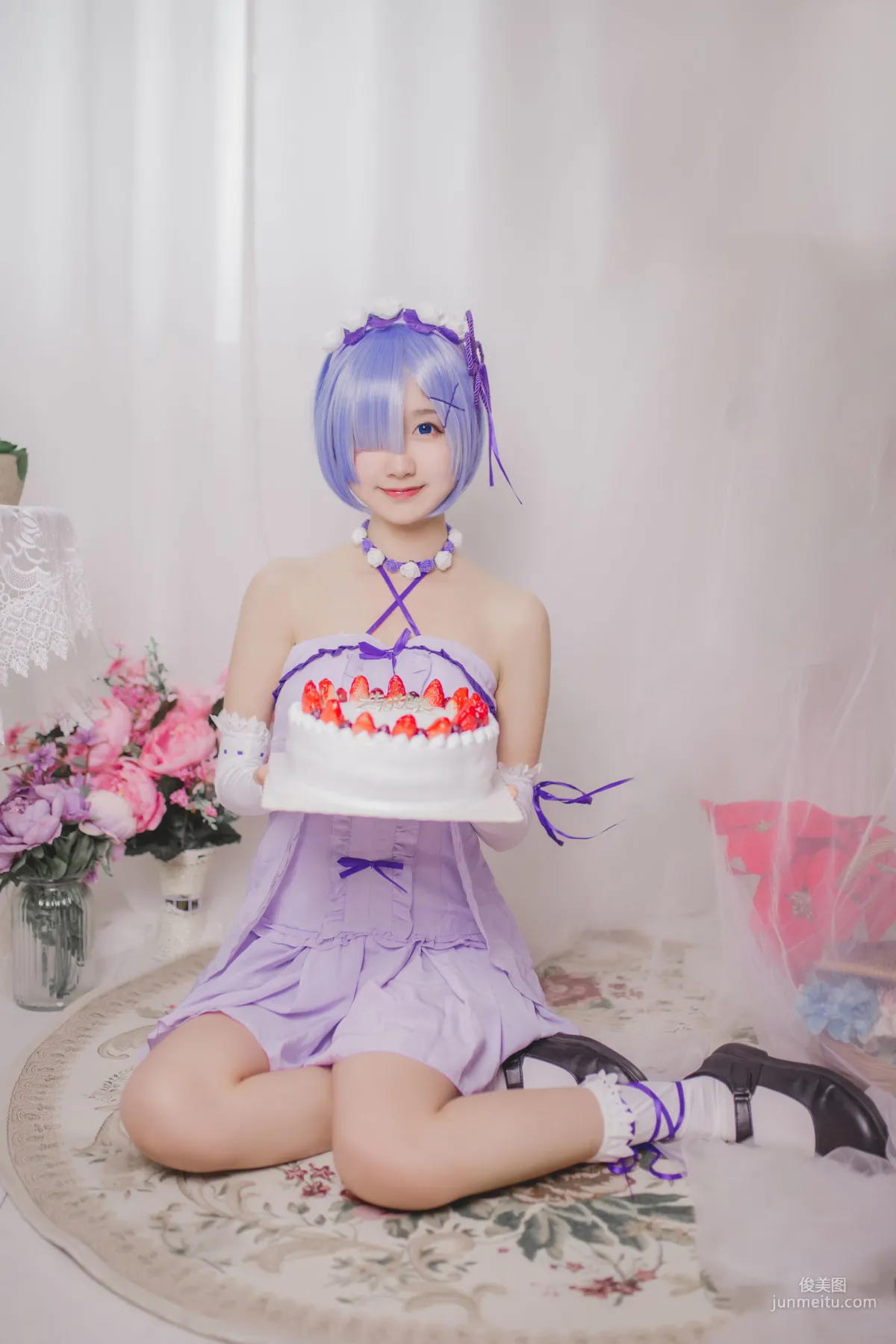 Mu Mianmian OwO, Rem Birthday [Coser Beauty] Photo Set photo 8