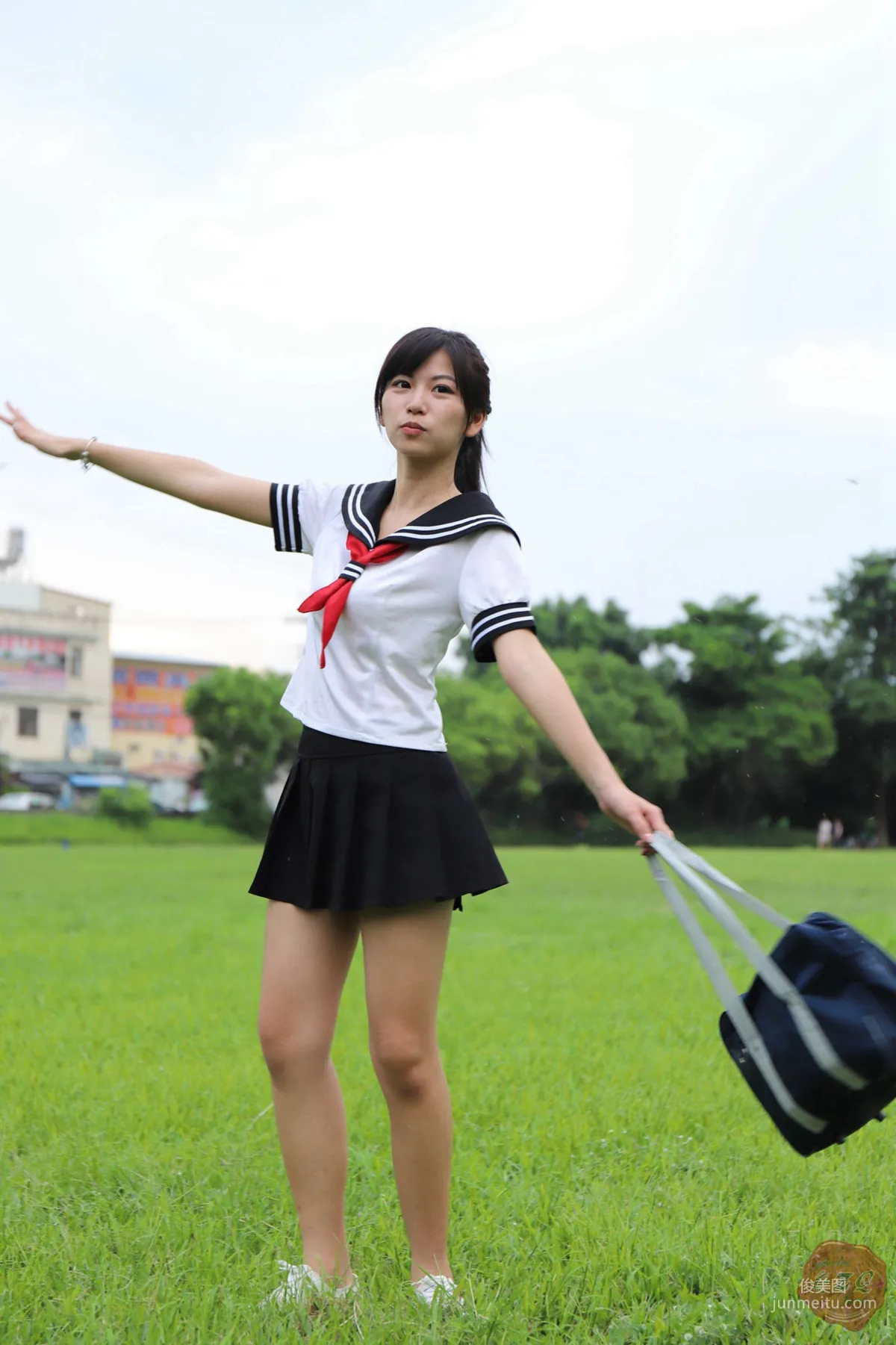 Uniform Girl Lin Wendi [Taiwan Beauties] Photo Set photo 34