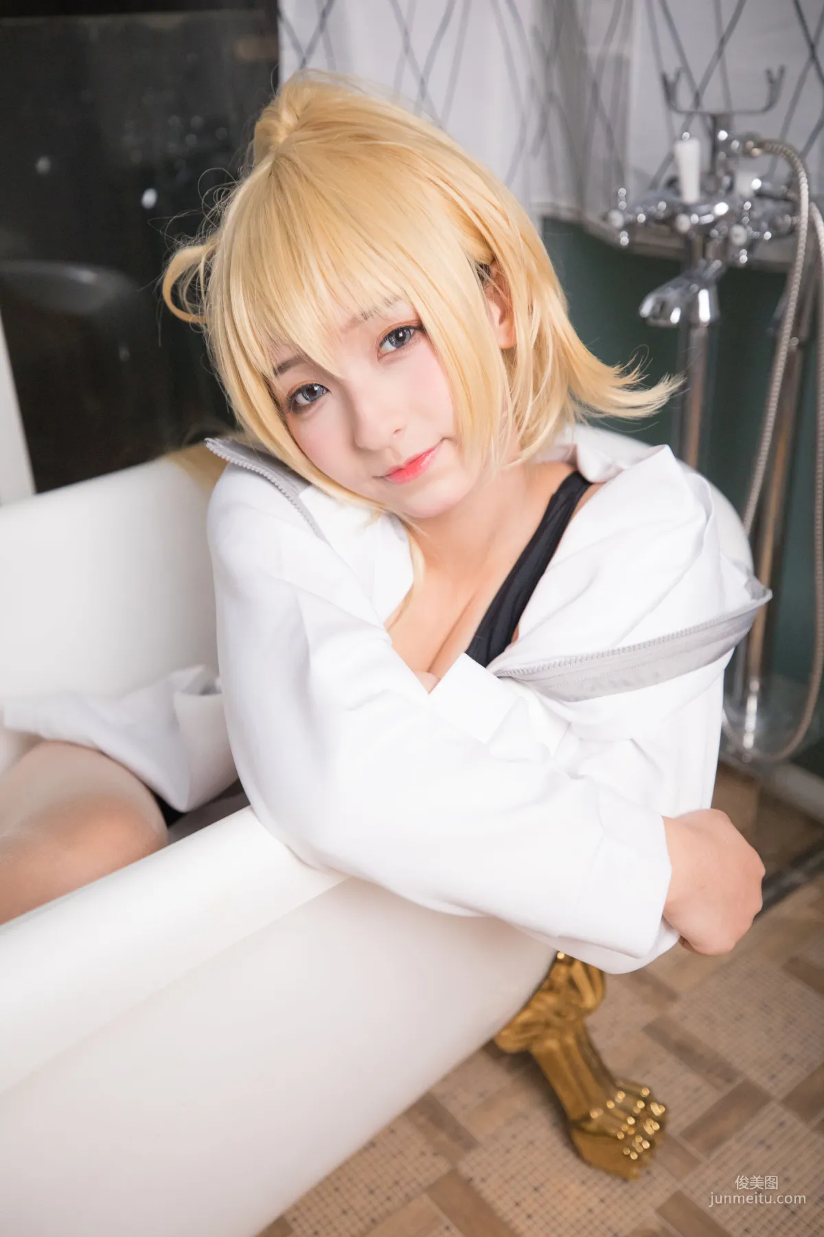 Kagurazaka Mafuyu Jeanne Swimsuit [Cosplay Girl] Photo Set photo 68
