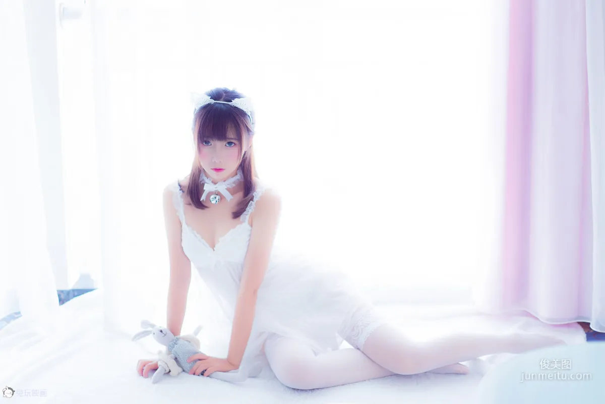 面餅仙兒《吊帶睡衣》 [福利COSPLAY] 寫真集 48