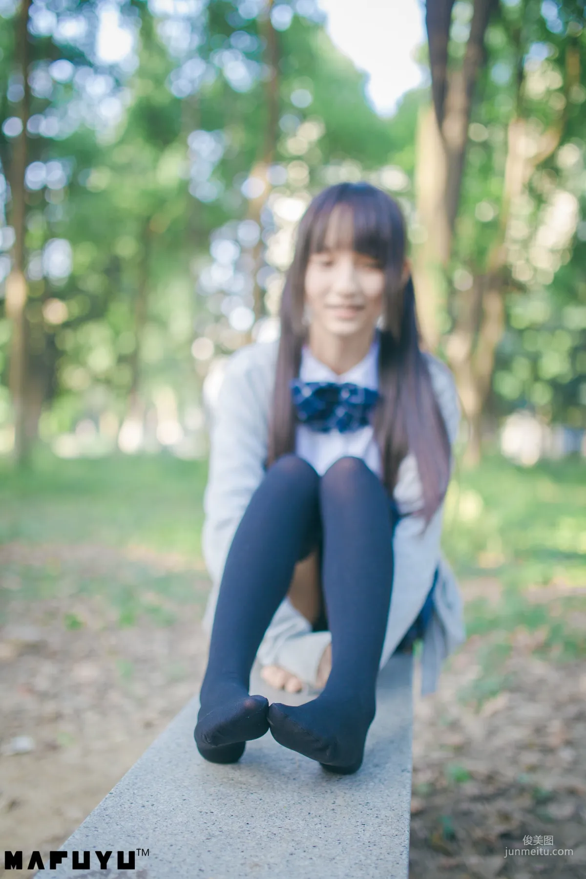 Shenle Banzhen Dong, Sunny School Uniform Series [COSPLAY Beauty] Photo Set photo 49