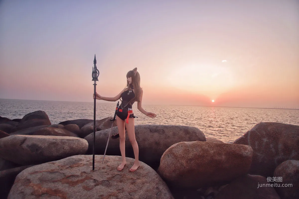Shika Xiao Lulu, Sky Fire Swimsuit [Web Idols] Photo Set photo 15