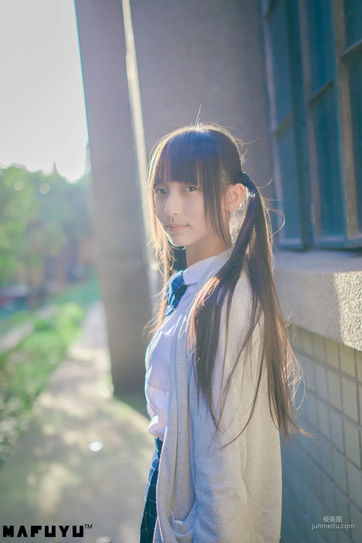 Shenle Banzhen Dong, Sunny School Uniform Series [COSPLAY Beauty] Photo Set photo 57