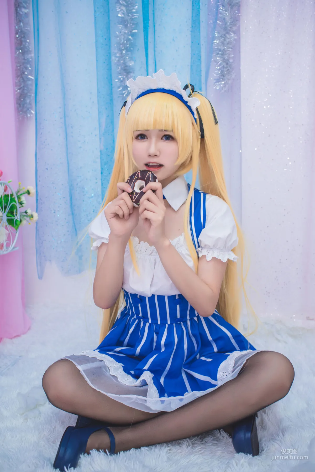 白金Saki《女仆》[COSPLAY福利] 寫真集 11