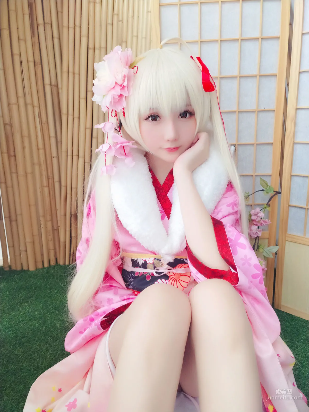 星之遲遲《粉紅泡泡包》 [COSPLAY美女] 寫真集 53