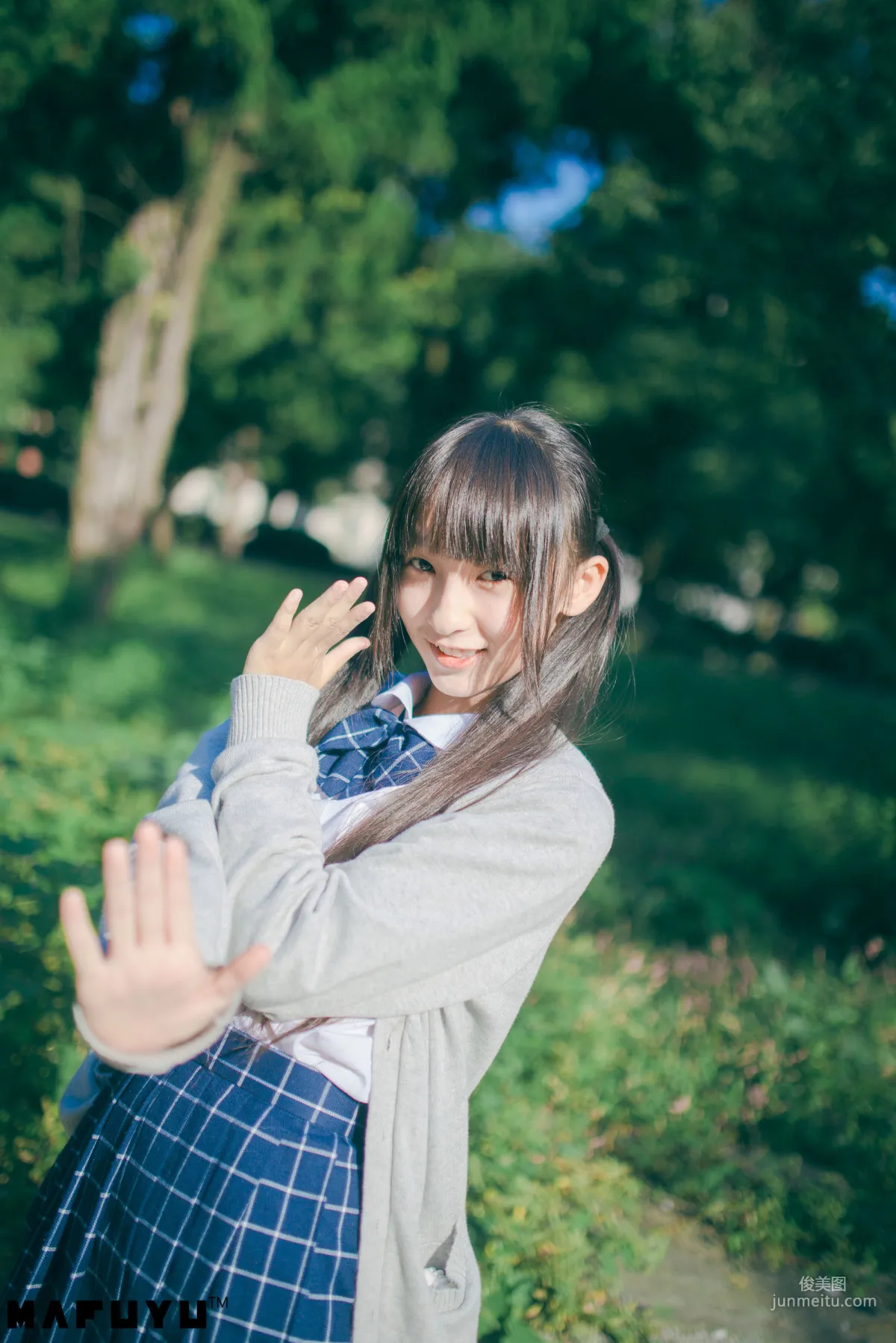 Shenle Banzhen Dong, Sunny School Uniform Series [COSPLAY Beauty] Photo Set photo 6