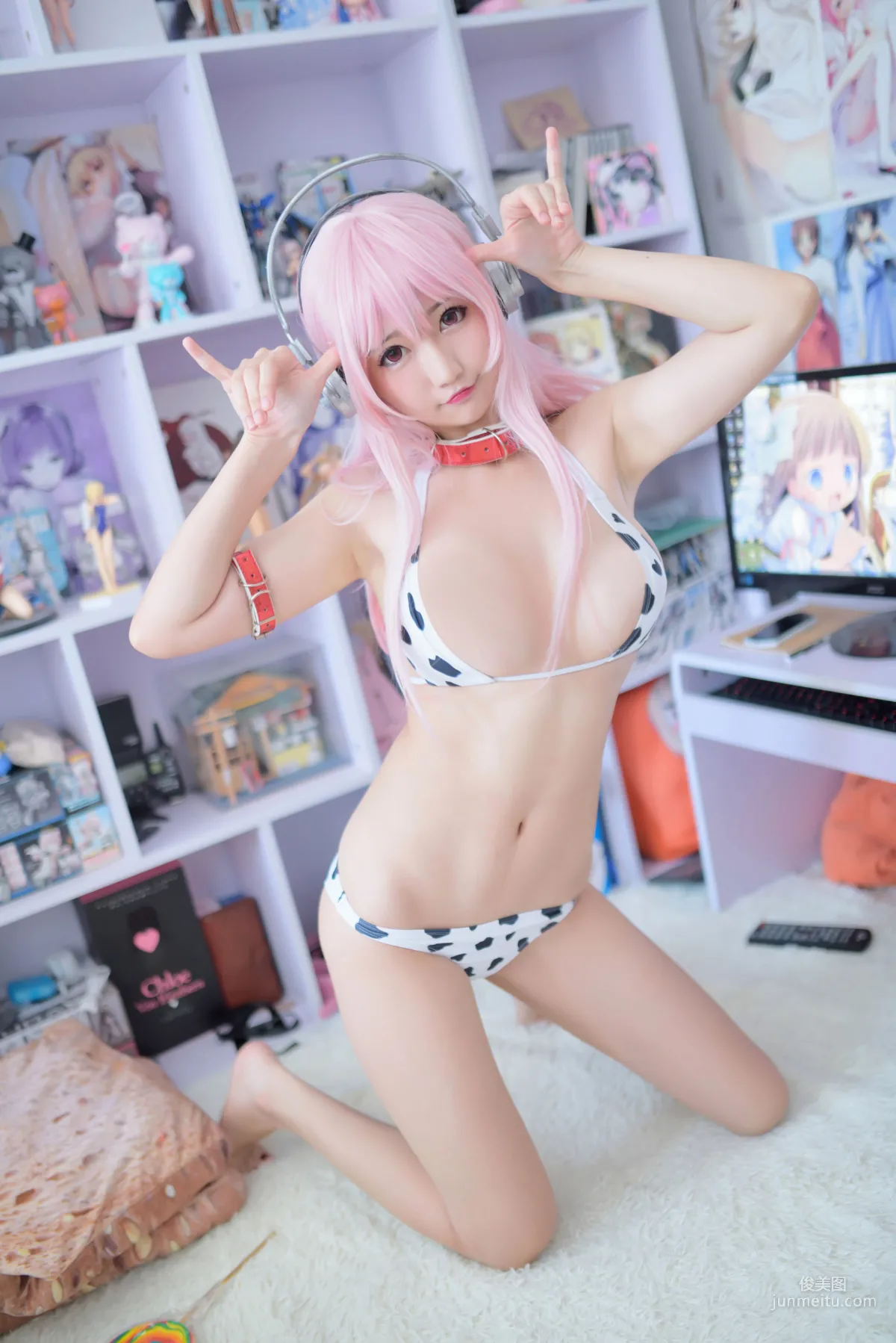 NAGISA Mo Wumiao, Super Sonico [Cosplay Beauty] Photo Set photo 23