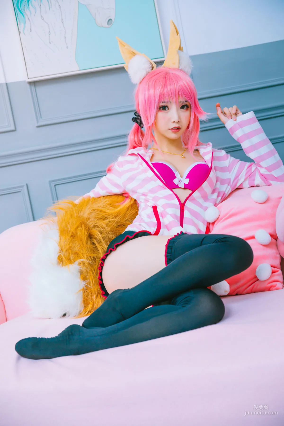 Mianbing Xianer, Tamamo no Mae Daily [Cosplay] Photo Set photo 6